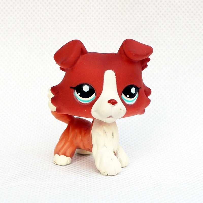 LPS CAT Rare Littlest pet shop Toys Stands Short Hair Kitten Dog Dachshund Collie Spaniel Great Dane Original Bobble head toys