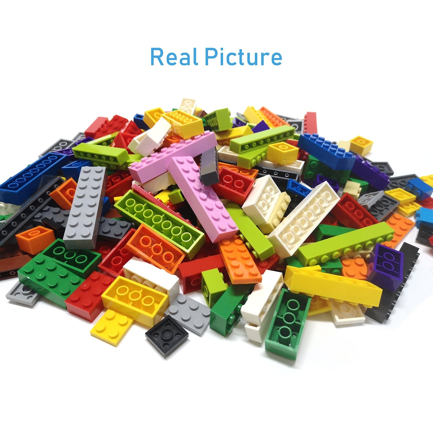 200pcs DIY Building Blocks Figure Bricks Ceramic Tile 2x2 Educational Creative Size Compatible With 3068 Toys for Children