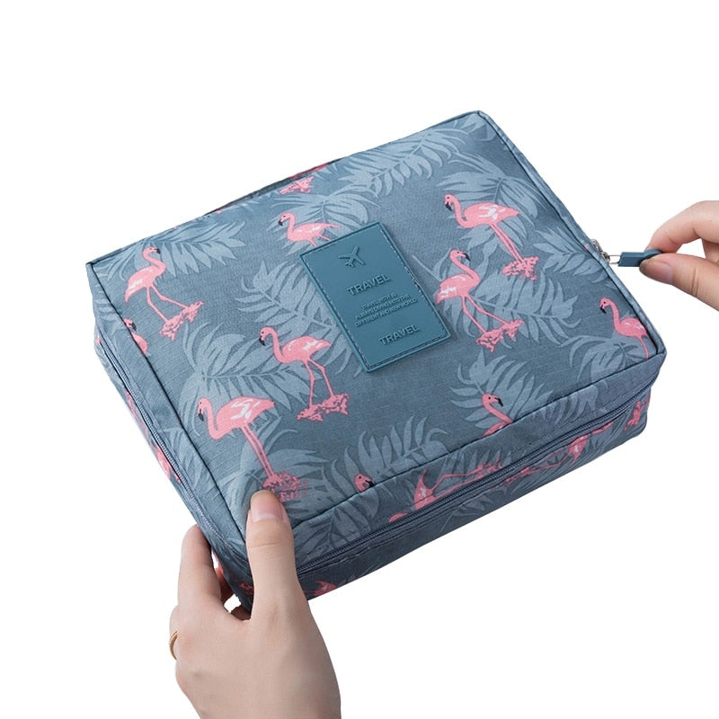 Outdoor Multifunction travel Cosmetic Bag Women Toiletries Organizer Waterproof Female Storage Make up Cases