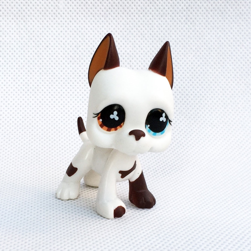 LPS CAT Rare Littlest pet shop Toys Stands Short Hair Kitten Dog Dachshund Collie Spaniel Great Dane Original Bobble head toys