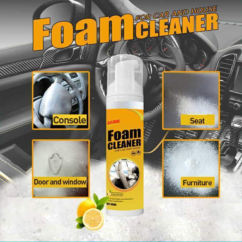 New Multi-Purpose Foam Cleaner Rust Remover Cleaning Car House Seat Car Interior Accessories Home Kitchen Cleaning Foam Spray