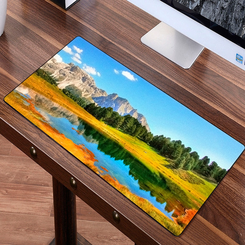 Print a Large Mouse Pad with Your Favorite Picture Custom Playmat Customized Gaming Mousepad XXL Desk Cushion