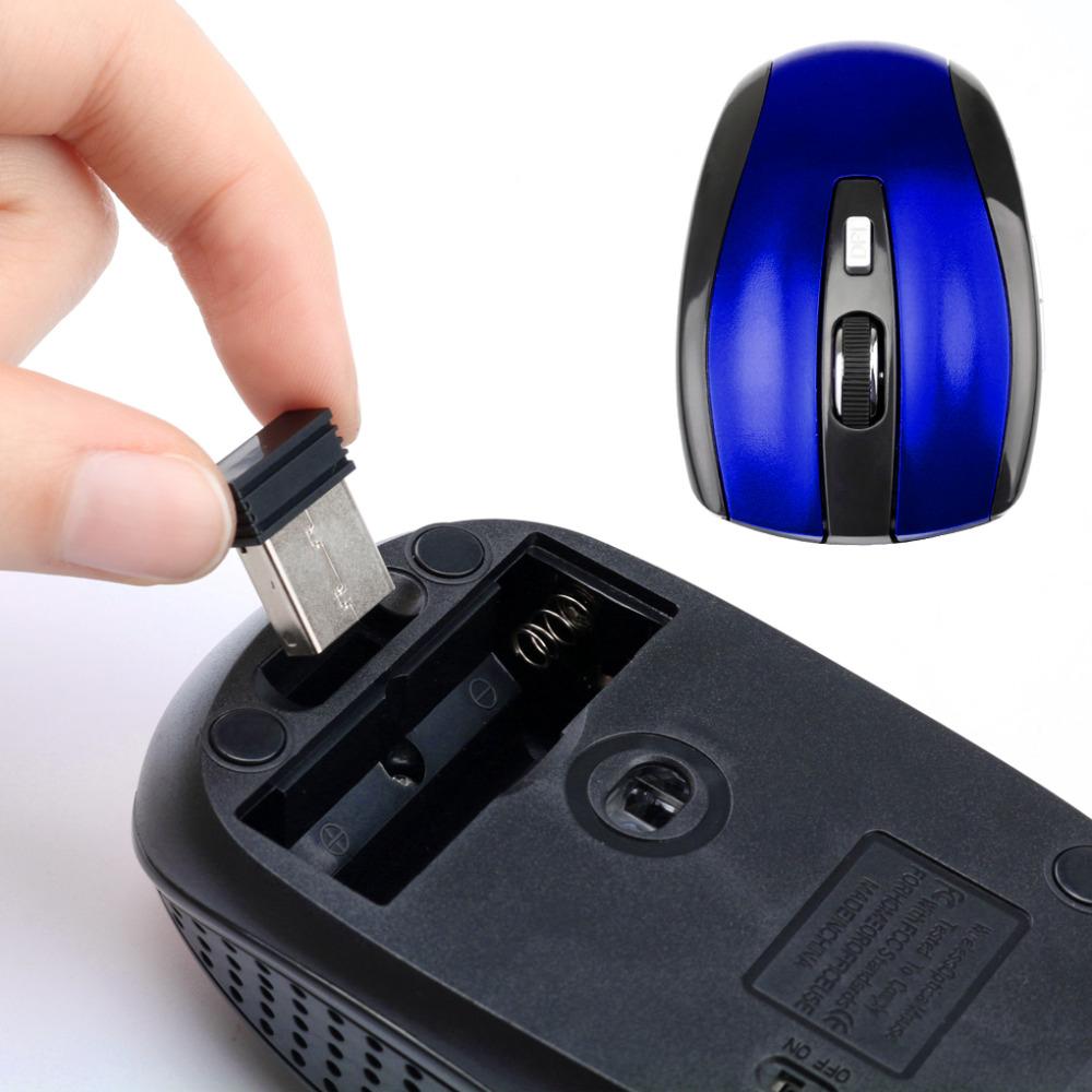 RYRA Gaming Wireless Mouse  Ergonomic Mouse 6 Keys 2.4GHz Mause Gamer Computer Mouse Mice For Gaming Office