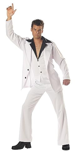 California Costumes mens saturday Adult Sized Costume, White, Large 42-44 US