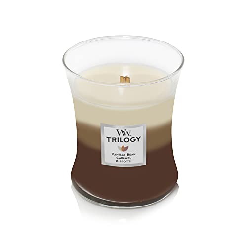 WoodWick Café Sweets Medium Hourglass Trilogy Candle, 9.7 oz.