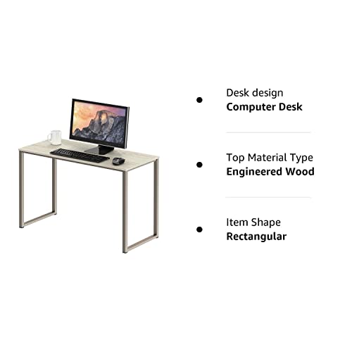 SHW Home Office 32-Inch Computer Desk, Maple