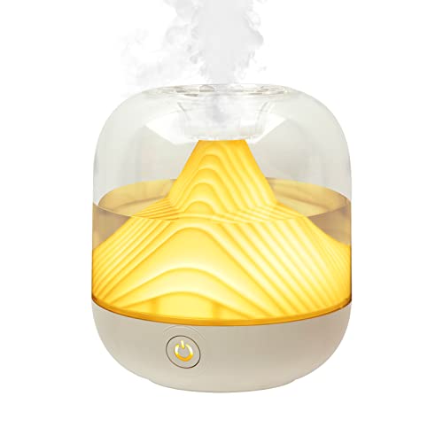 ZYMSAVIP 700ML humidifiers, Air Humidifier for Bedroom Baby Home, Small Quiet Air Humidifier,with Adjustable Mist Output and equipped with night sleep mode