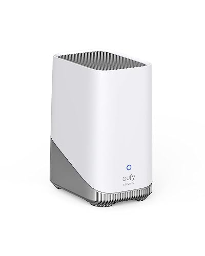 eufy Security HomeBase S380 (HomeBase 3),eufy Edge Security Center, Local Expandable Storage up to 16TB, eufy Security Product Compatibility, Advanced Encryption,2.4 GHz Wi-Fi, No Monthly Fee