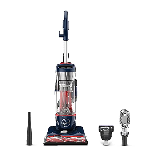 Hoover MAXLife Pet Max Complete, Bagless Upright Vacuum Cleaner, For Carpet and Hard Floor, UH74110, Blue Pearl