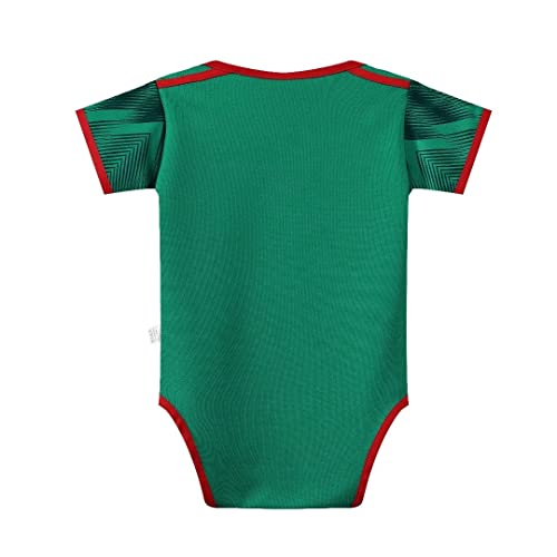 Newborn Baby Costume 2022 Unique Eagle Mexico National Home Soccer Bodysuit Baby Onesie 0-9 Months