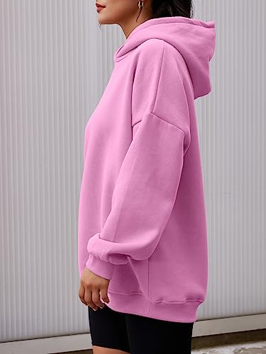 AUTOMET Womens Preppy Clothes Oversized Hoodies Teen Girls Sweatshirts Cute College Clothes 2023 Fashion Outfits Y2k Clothing Travel Vacation Pink