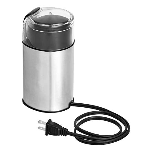Amazon Basics Stainless Steel Electric Coffee Bean Grinder