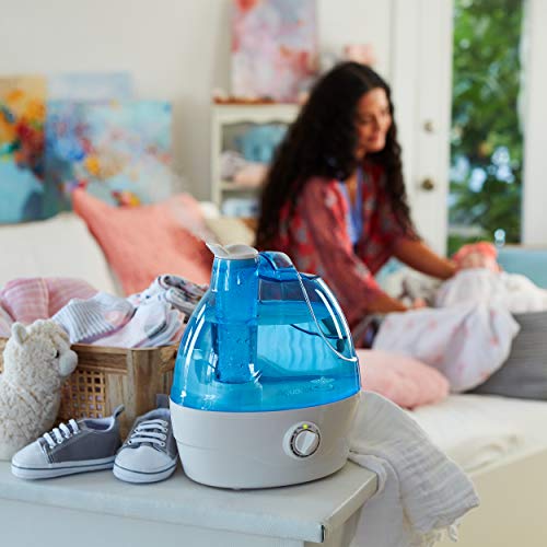 AquaOasis™ Cool Mist Humidifier (2.2L Water Tank) Quiet Ultrasonic Humidifiers for Bedroom & Large room - Adjustable -360 Rotation Nozzle, Auto-Shut Off, Humidifiers for Babies Nursery & Whole House