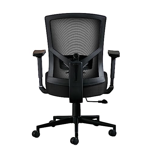 Blue Whale Big and Tall Office Chair 500lbs, Ergonomic High Back Computer Desk Chair for Heavy People with 2D Adjustable Waist Support and Heavy Duty