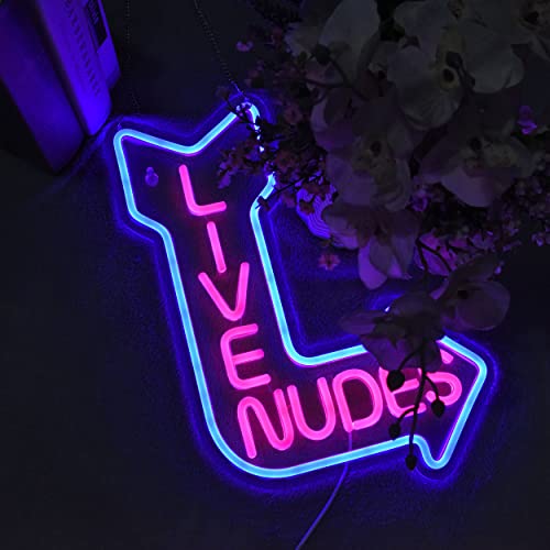 Neon Sign for Wall Decor Man Cave Bar Home Art Neon Light Handmade LED Neon Lights Signs with Dimmer for Bedroom Office Hotel Pub Cafe Recreation Room Wall Artwork Sign Decor(15X13inches)