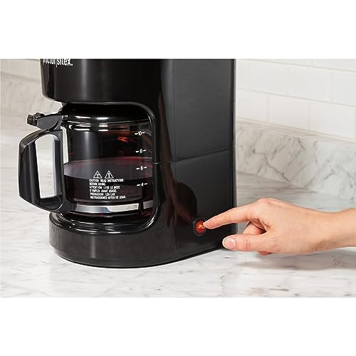 Proctor Silex Coffee Maker, Works with Smart Plugs That are Compatible with Alexa, Auto Pause and Serve, 10-Cup, Black