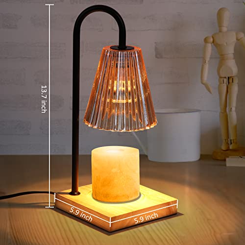 BATONE Luxurious Candle Warmer Lamp with Timer - Transform Your Home Into A Blissful Retreat - 2 Bulbs