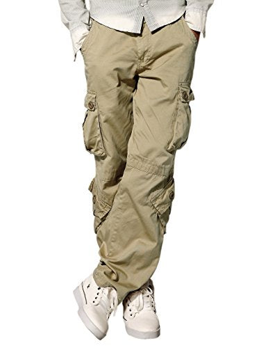 Match Men's Wild Cargo Pants #3357(32,British Khaki)