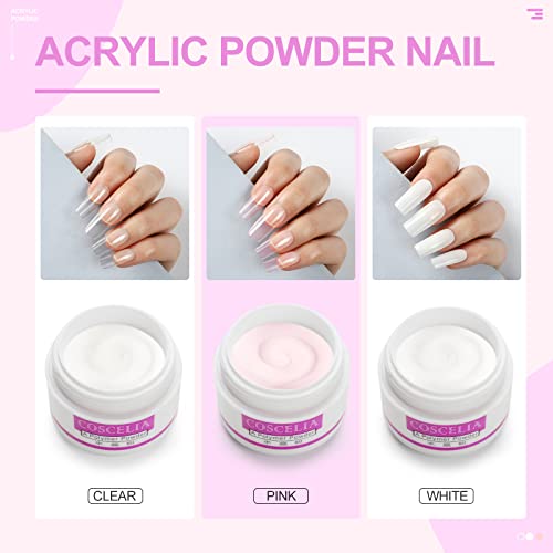 Acrylic Nail Kit for Beginners with Everything Acrylic Nail Set with Drill and U V Light Professional Nails Kit Acrylic Set with Everything for Beginners Acrylic Powder Glitter Decoration Powder Nail Art Starter Kit Gift for Women