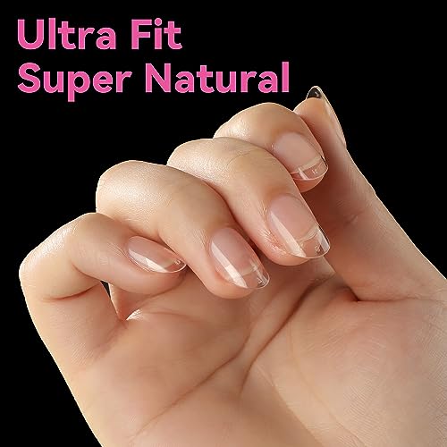 UNA GELLA Extra Short Oval Almond Gel Nail Tips 360pcs 15 Sizes Round Almond Press on Nails Short Oval Fake Tips Full Nails Short Oval Almond For Nail Extension DIY Salon Soft Gel Tips