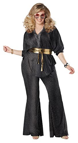 Disco Dazzler Plus Costume for Adults