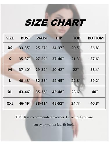 AYWA Two Piece Outfits for Women Fitted Crew Neck T-shirt High Waist Leggings Biker Shorts Matching Sets Streetwear (Light Heather Grey, Medium)