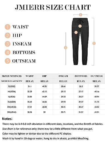 JMIERR Corduroy Pants Men Elastic Waist Drawstring Stretch Tapered Joggers Fall Fashion 2023 Sweatpants Trousers Casual Chinos Pant with Pocket, A Khaki, US34(M)