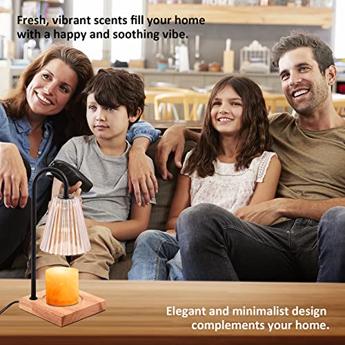 BATONE Luxurious Candle Warmer Lamp with Timer - Transform Your Home Into A Blissful Retreat - 2 Bulbs