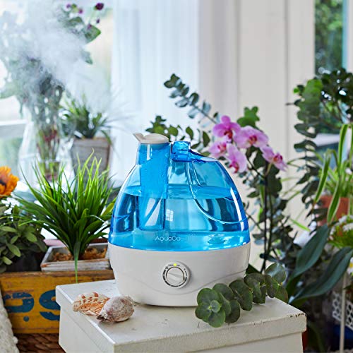 AquaOasis™ Cool Mist Humidifier (2.2L Water Tank) Quiet Ultrasonic Humidifiers for Bedroom & Large room - Adjustable -360 Rotation Nozzle, Auto-Shut Off, Humidifiers for Babies Nursery & Whole House