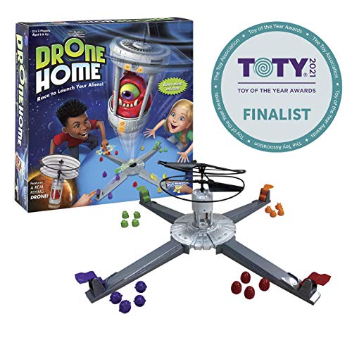 Drone Home -- First Ever Game With a Real, Flying Drone -- Great, Family Fun! -- For 2-4 Players -- Ages 8+