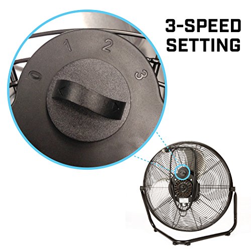 B-Air Firtana-20X Multipurpose High Velocity Fan - 20 inch Floor Fan