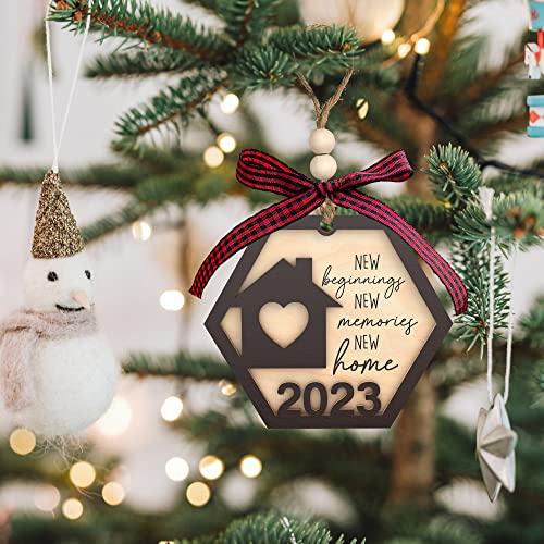 House Warming Gifts New Home - Housewarming Gifts for New House, Housewarming Gift Presents for Women, Couple - New Home Gifts for Home, New Home Owners Gift Ideas - New Home Christmas Ornament 2023