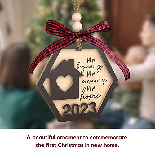 House Warming Gifts New Home - Housewarming Gifts for New House, Housewarming Gift Presents for Women, Couple - New Home Gifts for Home, New Home Owners Gift Ideas - New Home Christmas Ornament 2023