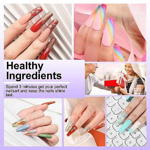 20 Colors Gel Nail Polish Kit with 180w nail dryer Curing Gel Nail Polish Electric nail drill kit