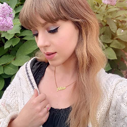 NONTAI Gold ERAS Necklace Taylor Inspired Necklace for Women, SWIFTIE Outfit Jewelry Taylor Choker Necklace For Eras Tour