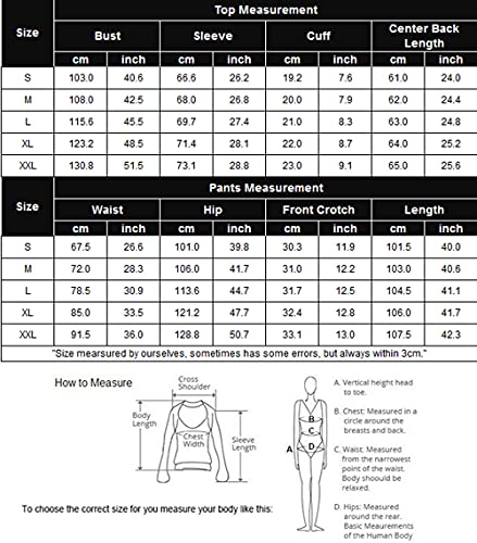 Ekouaer Women's 2 Piece Outfits Set Long Sleeve Sweatsuits Sets Soft Jogger Sets with Pockets