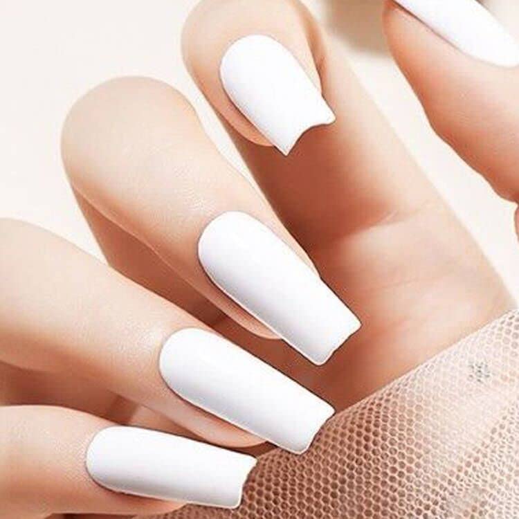 Vishine Gelpolish Professional UV LED Soak Off Varnish Color Gel Nail Polish Manicure Salon Pure White (1433)