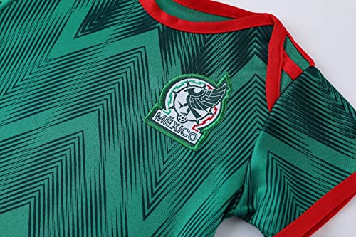 Newborn Baby Costume 2022 Unique Eagle Mexico National Home Soccer Bodysuit Baby Onesie 0-9 Months