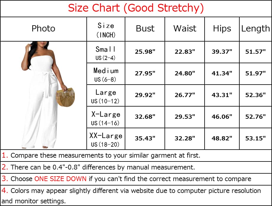 LightlyKiss Women's Casual Sleeveless Tight Jumpsuit Elegant And Fashionable Pleated Long Pants Rompers White